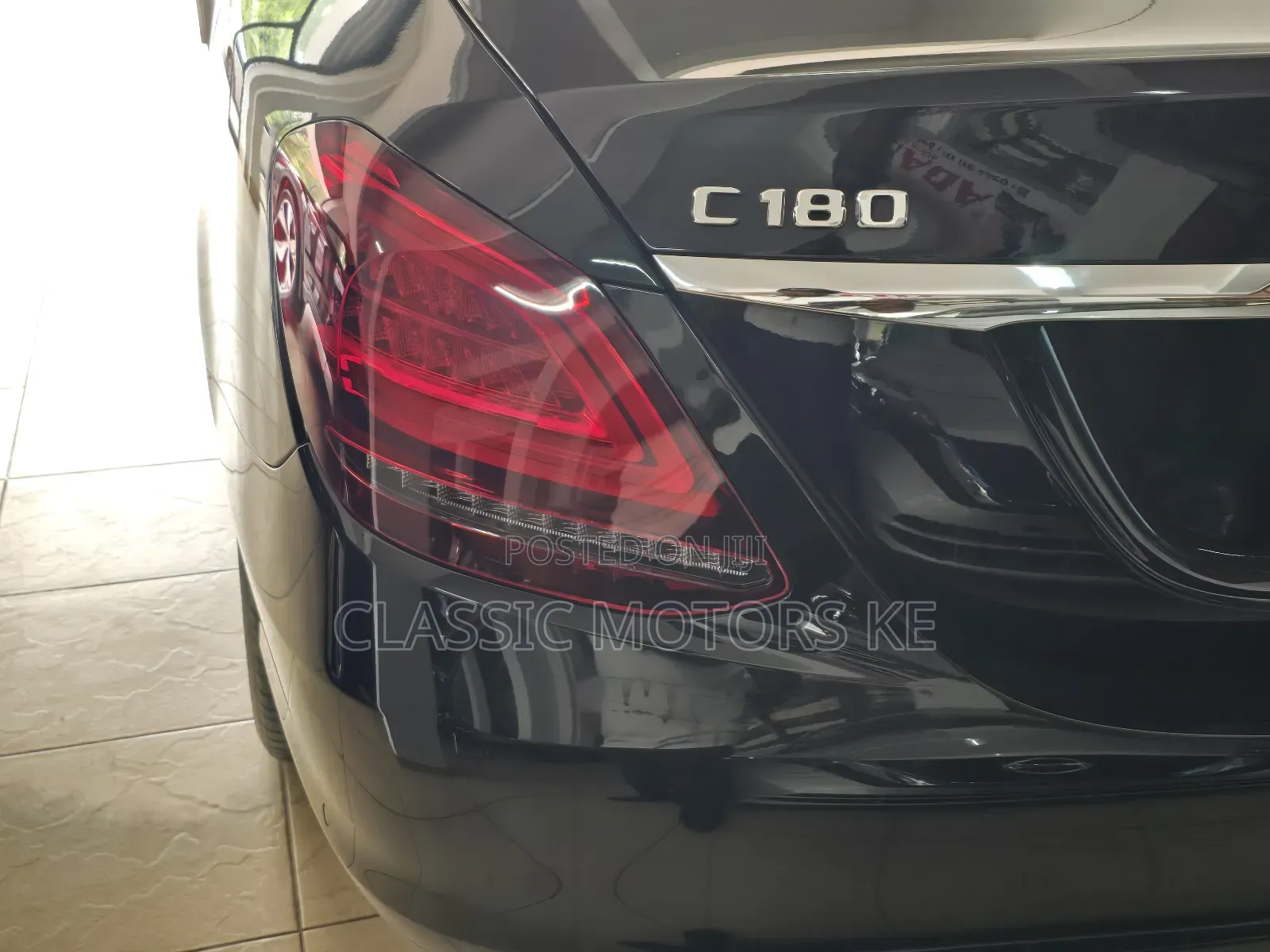 Mercedes-Benz C180 2019 Black
