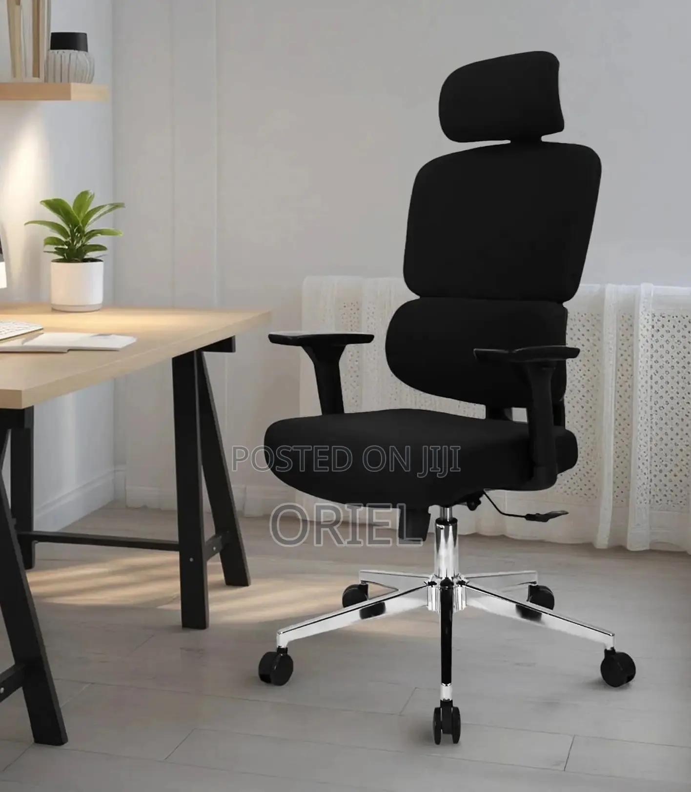Office Chair : Premium High-Back Orthopedic Ergonomic Office Chair