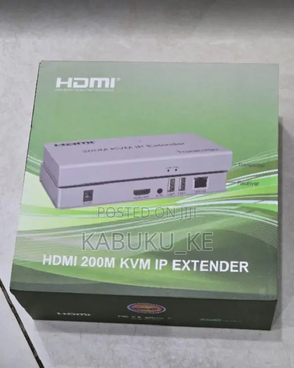 200m Kvm Hdmi Extender Over Ethernet Cable With Usb Ports For Mouse