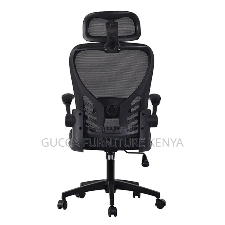 Ergonomic Mesh Office Chair With Flip Armrest