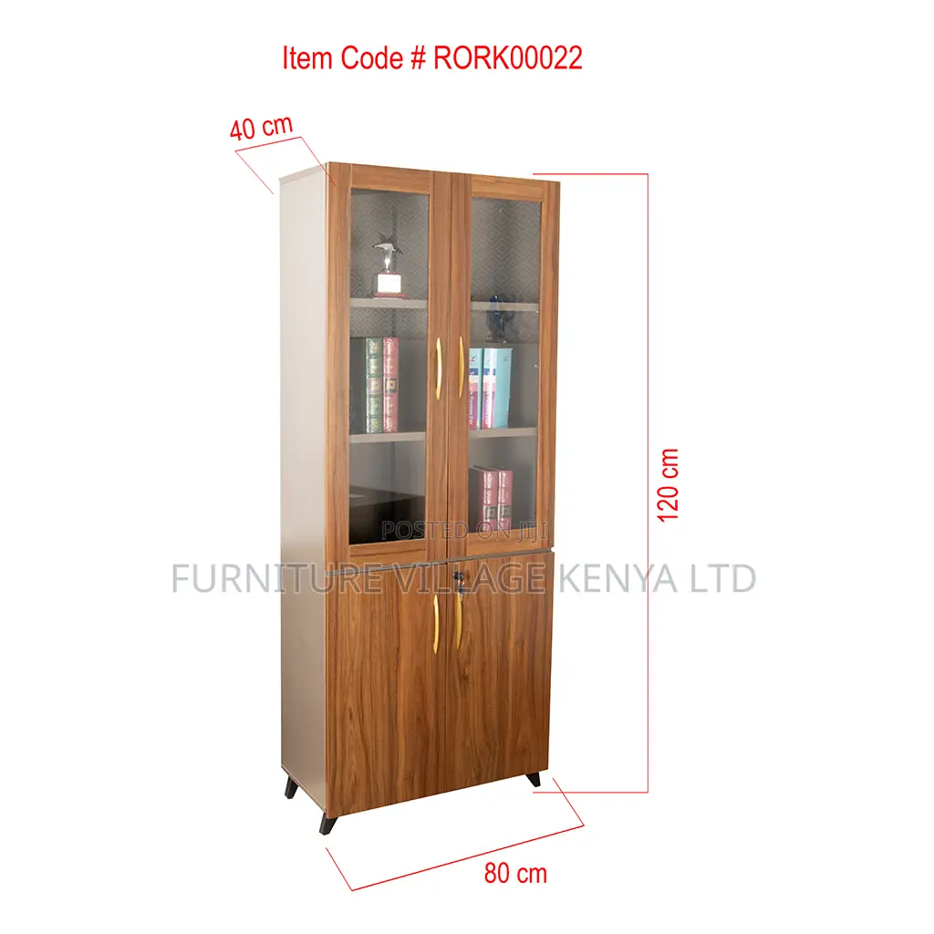 Office Cabinet ; 2-door Wooden Office Storage Cabinet