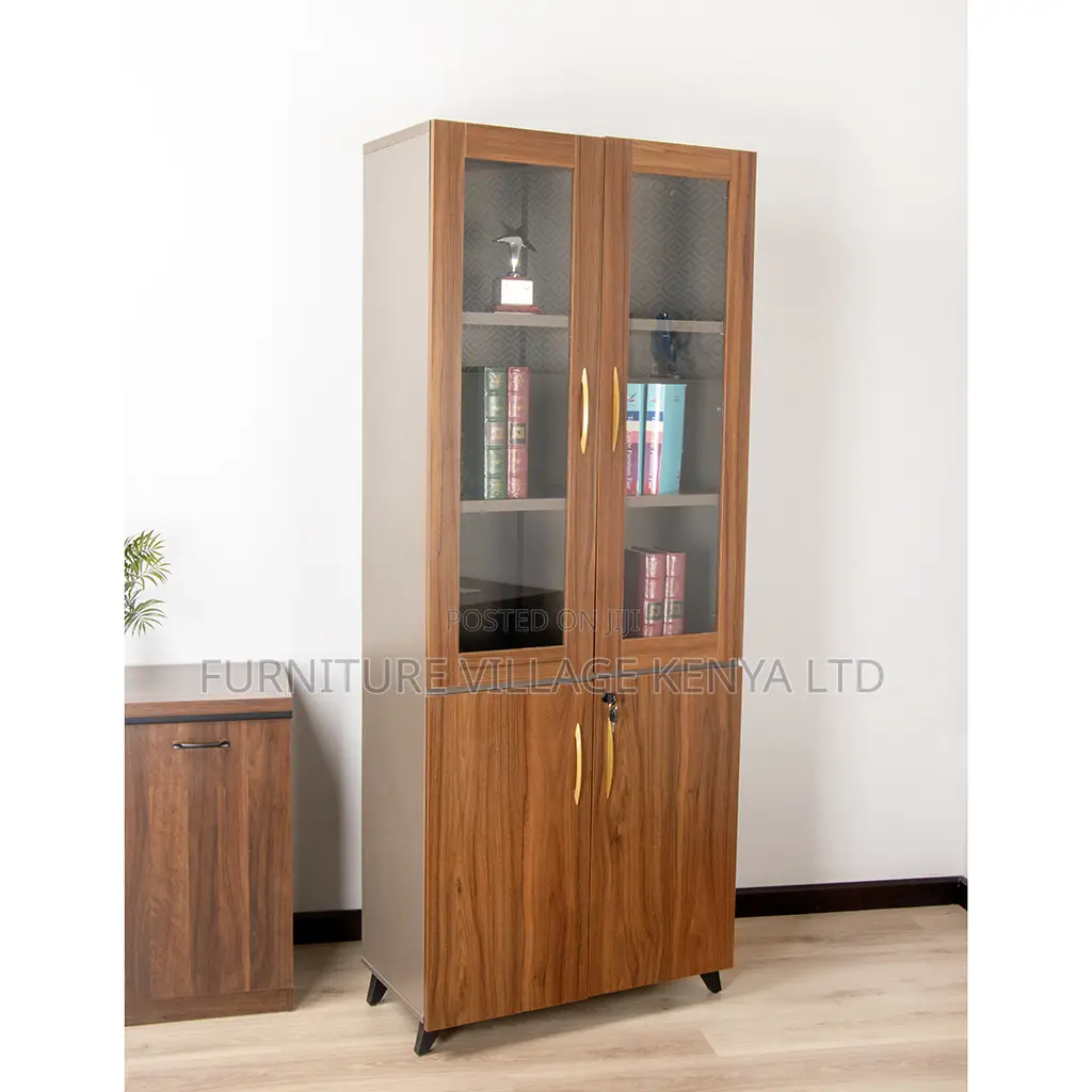 Office Cabinet ; 2-door Wooden Office Storage Cabinet