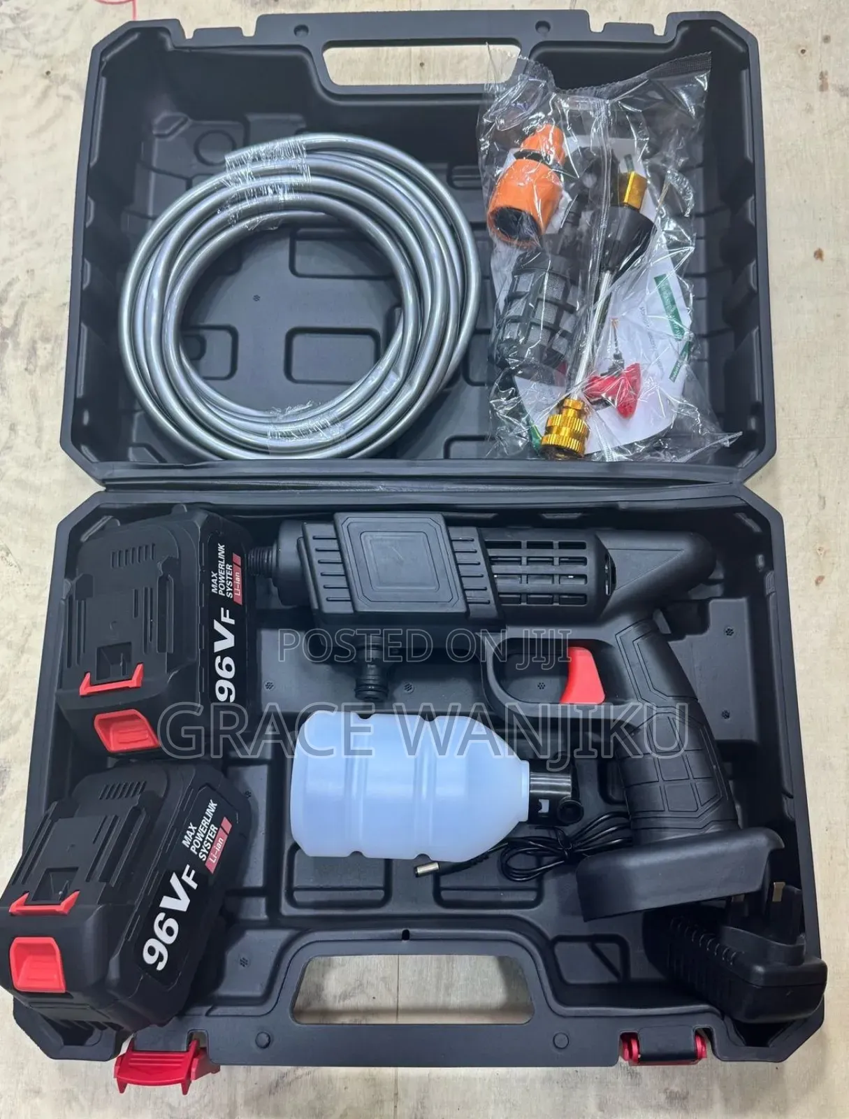 *Wireless Car Wash Machine 96v