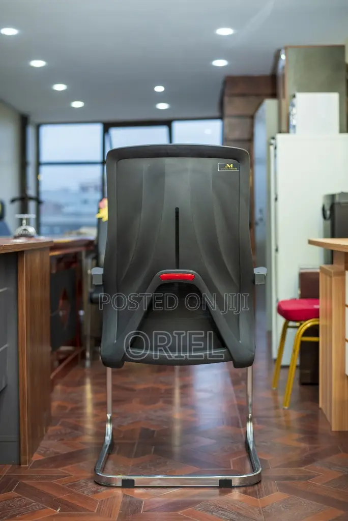 Office Geust Chair : Sled Base Ergonomic Mesh Office Visitor Chair