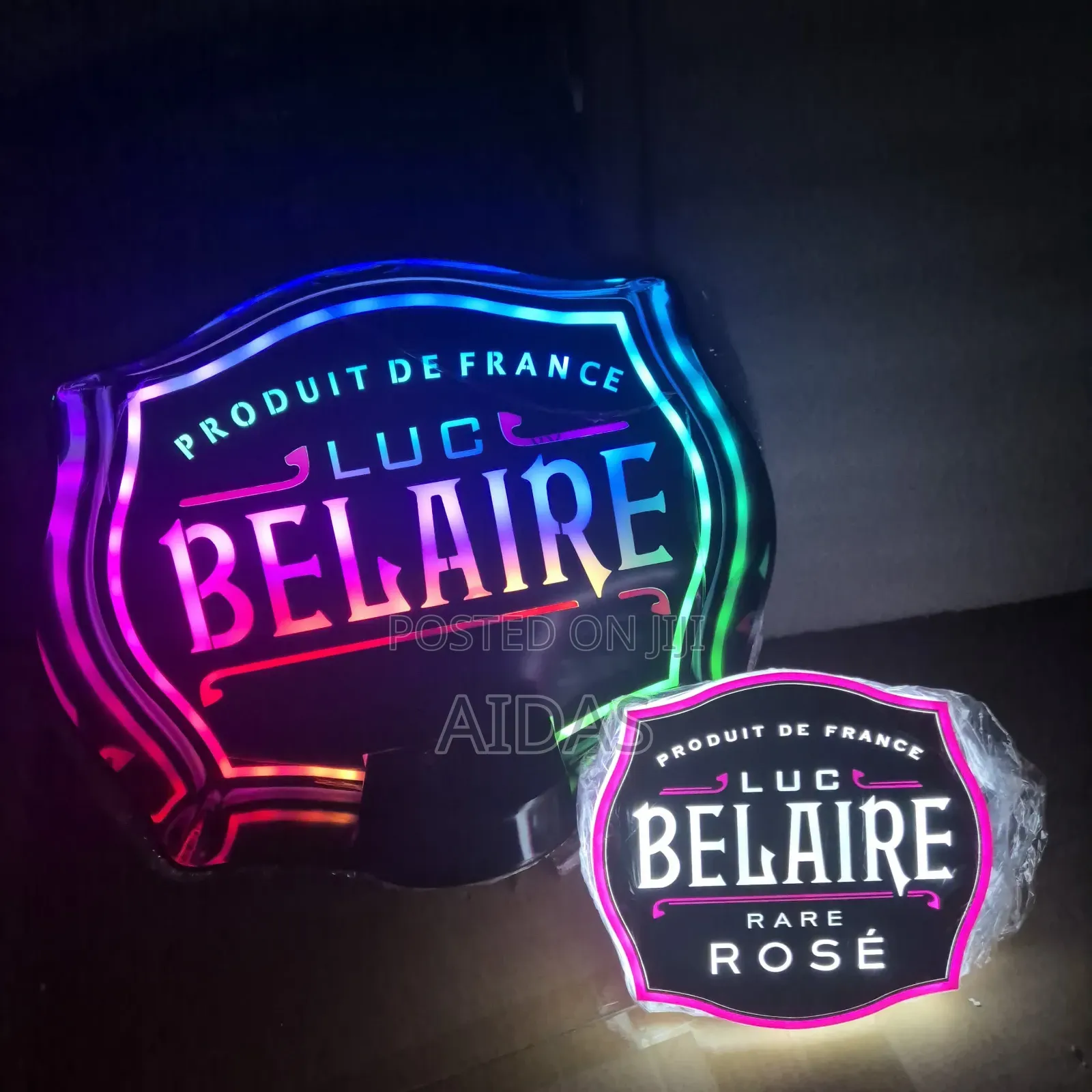 Luxury Belair Bottle Presenter With Led Light for Clubs Bars