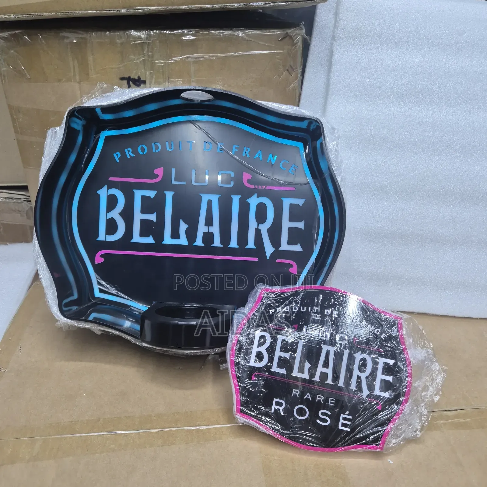 Luxury Belair Bottle Presenter With Led Light for Clubs Bars