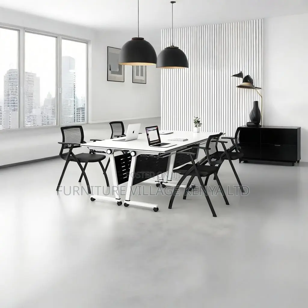Office Table ; 1.2 Meter Foldable Conference Office Table