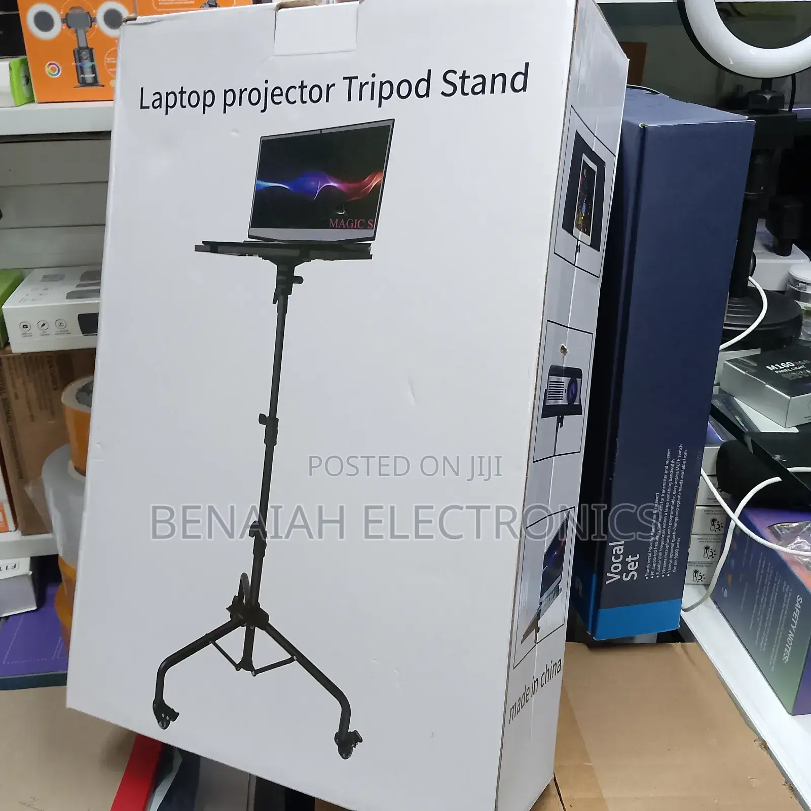 Metallic Laptop/Projector Stand Stable and Firm Base