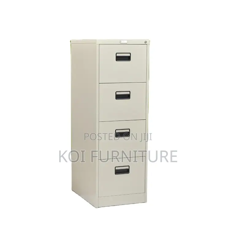 Office Cabinet : 4-Drawer Steel Office Cabinet