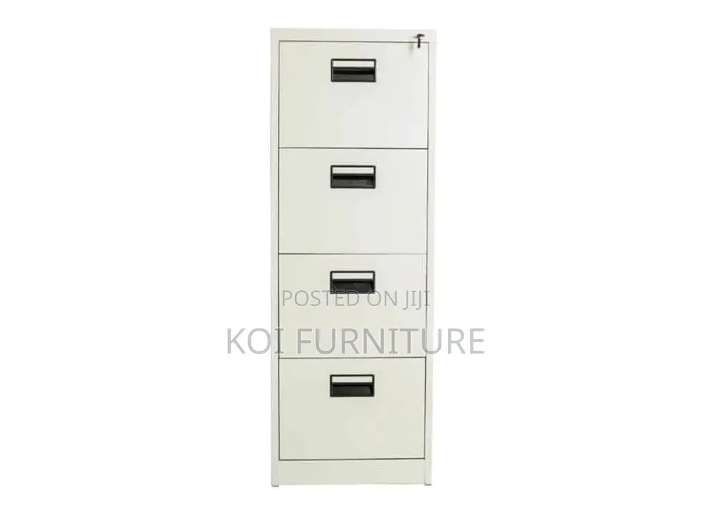 Office Cabinet : 4-Drawer Steel Office Cabinet