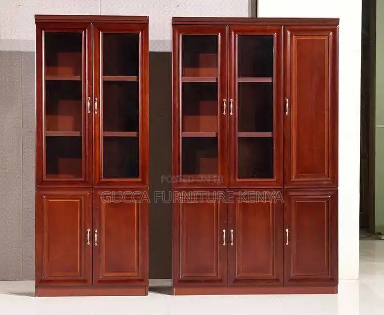 3-door's Mahogany Office Filling Cabinet