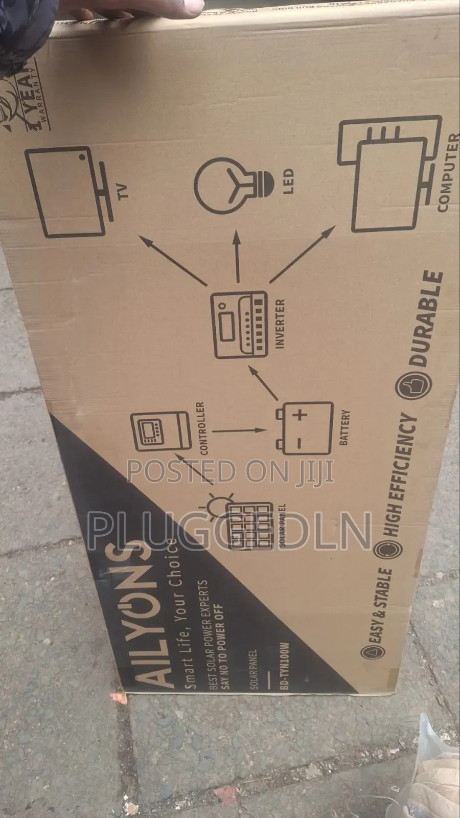Ailyons 100watts Solar Panel *