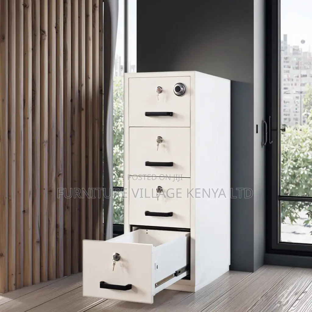 Office Safe; 4-drawer Fireproof Security Office Safe