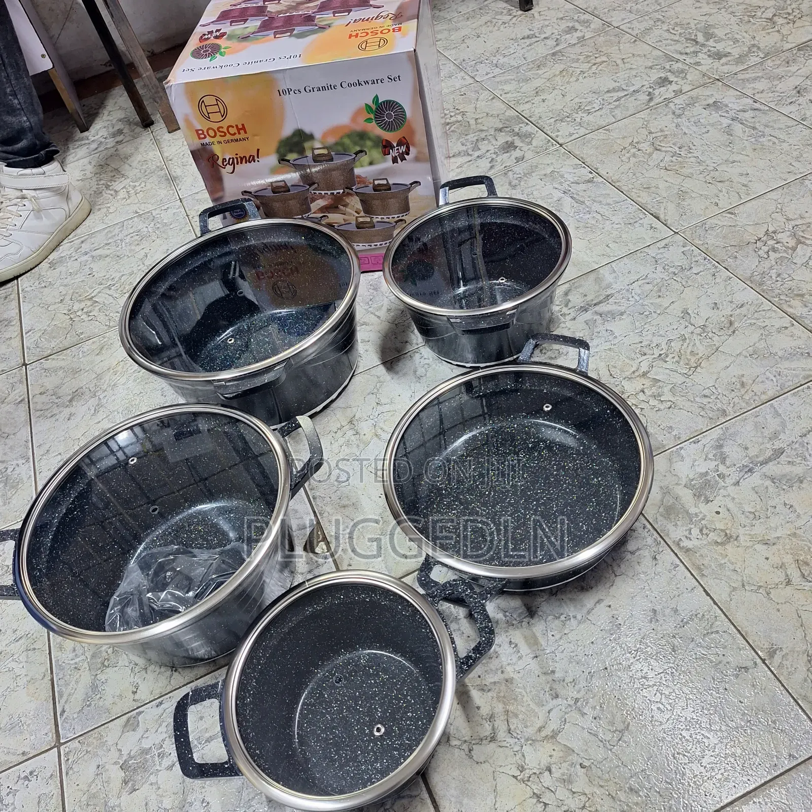 Bosch 11 PCS Granite Cookware Set.