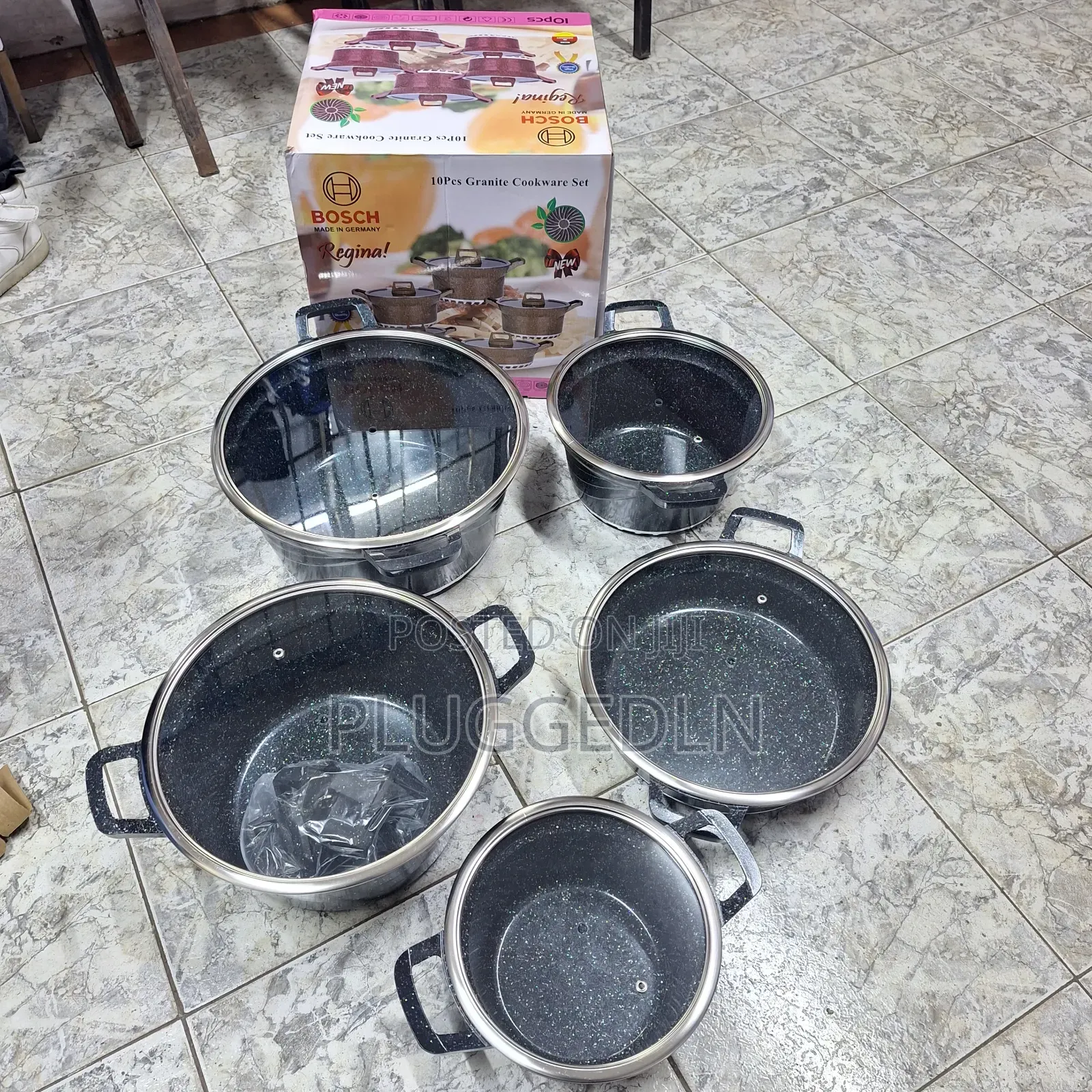 Bosch 11 PCS Granite Cookware Set.