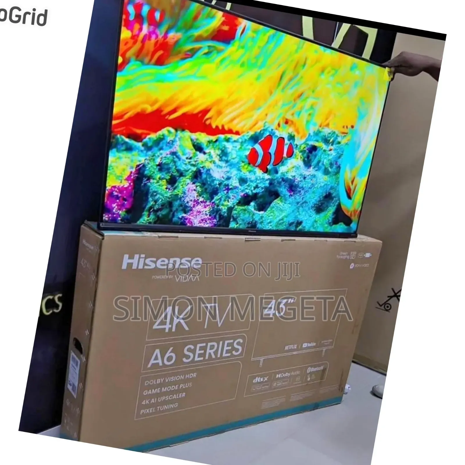 Hisense 43 Inches Smart Tv in Stock