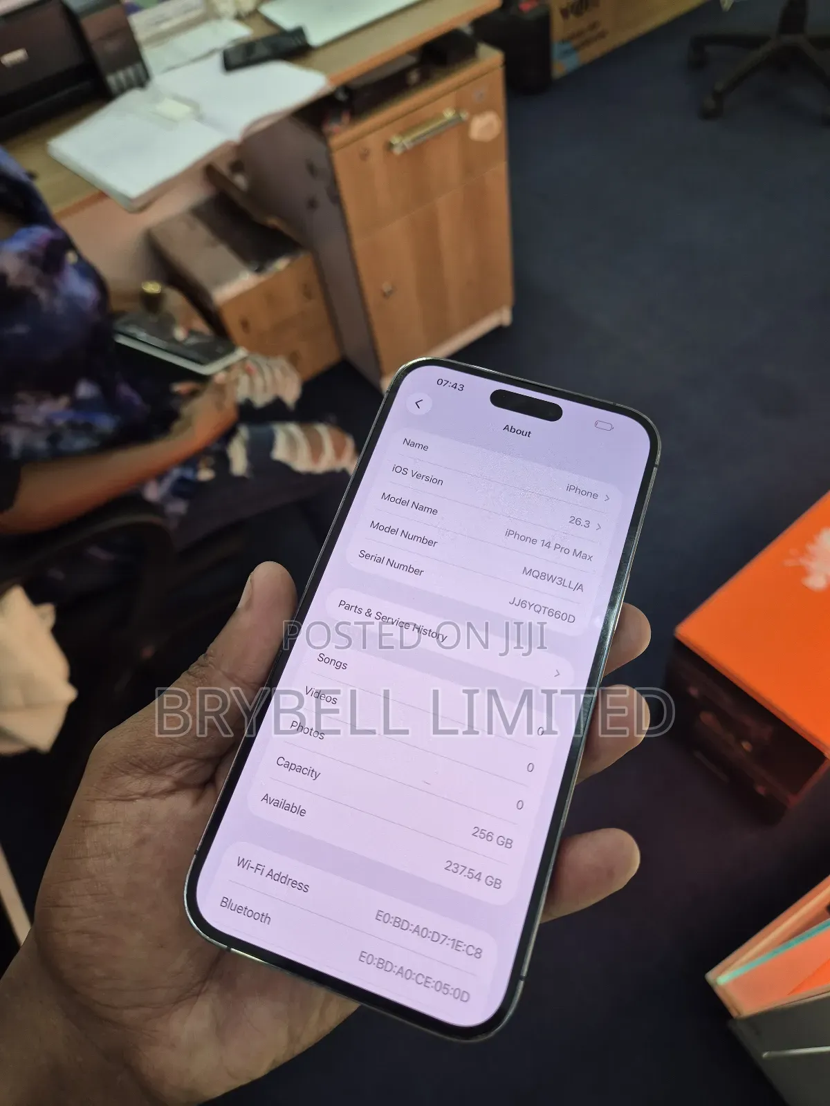 Apple iPhone 14 Pro Max 256 GB Black
