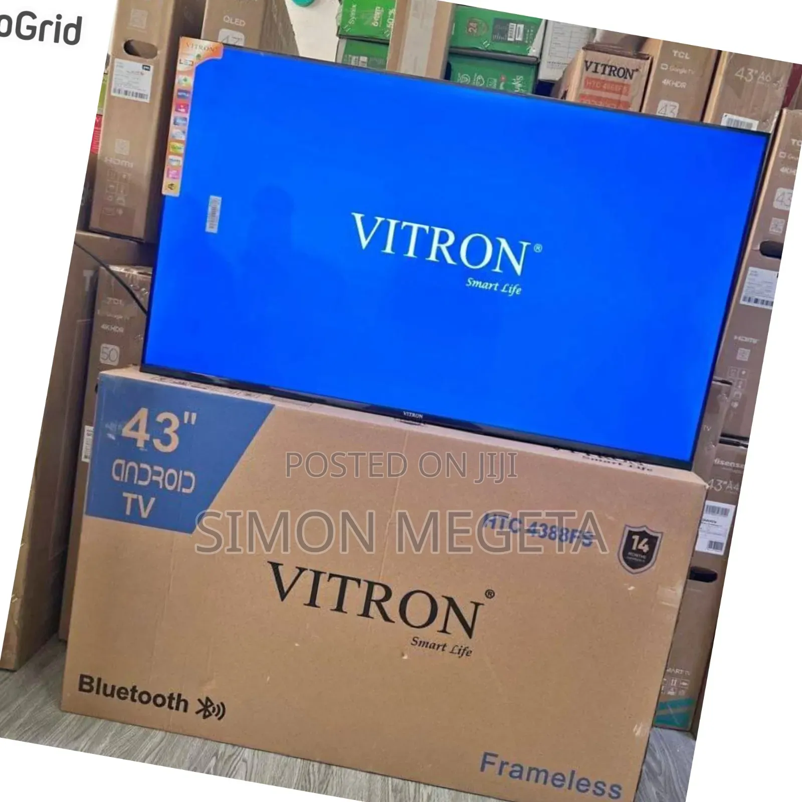 New Vitron 43 Inches Smart Tv Available