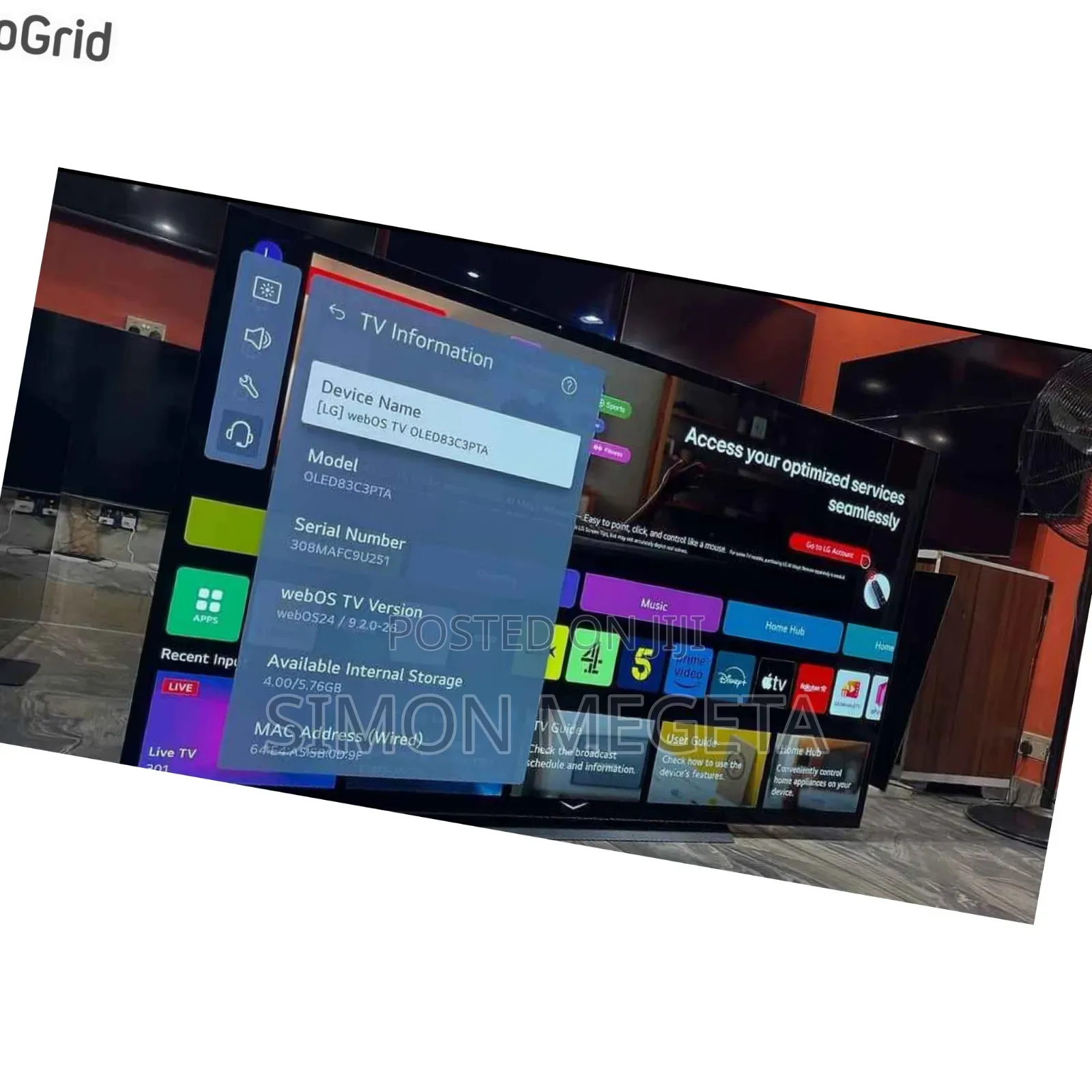 Available Vitron 43 Inches Smart Tv