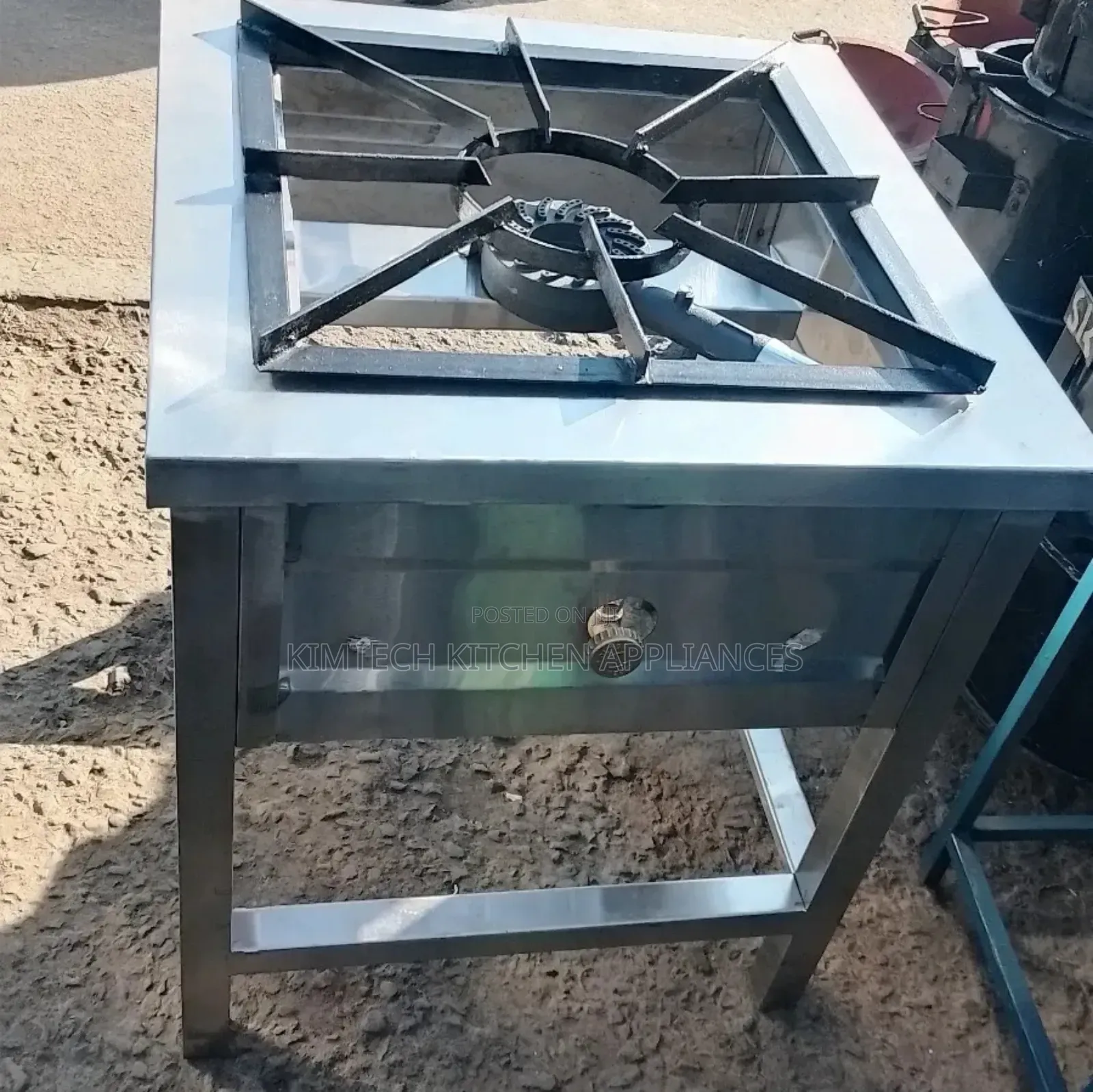 Stainless Steel Single Burner