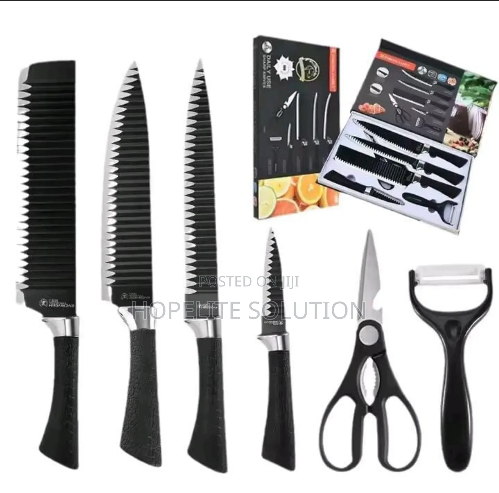6pcs Zepter Knife Gift Pack Set