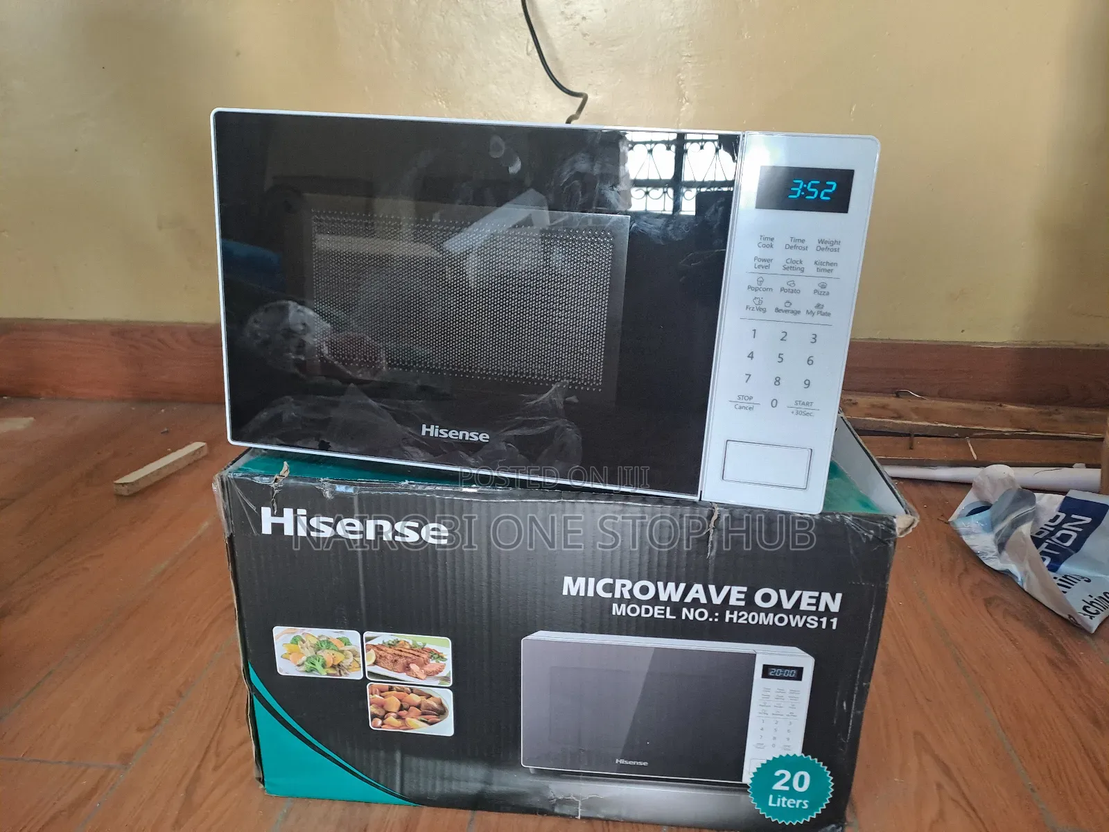 Hisense Digital Microwaves – Available in White, Silver Black |