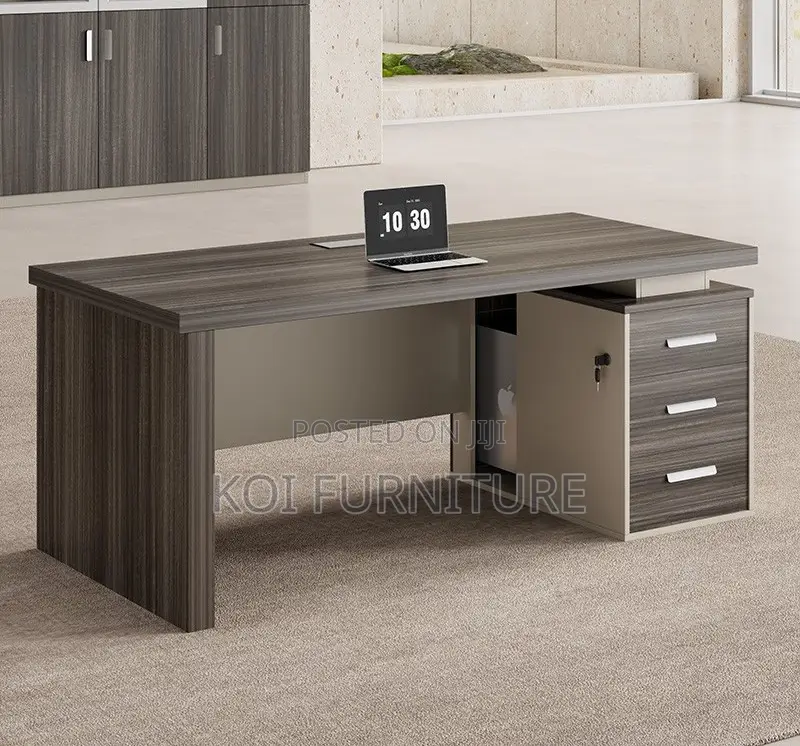 Office Desk ; 1.2 M Brown Imported Executive Home Office Desk