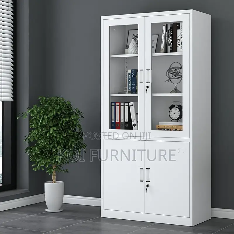 Office Cabinet; Half Glass Office Filing Cabinet