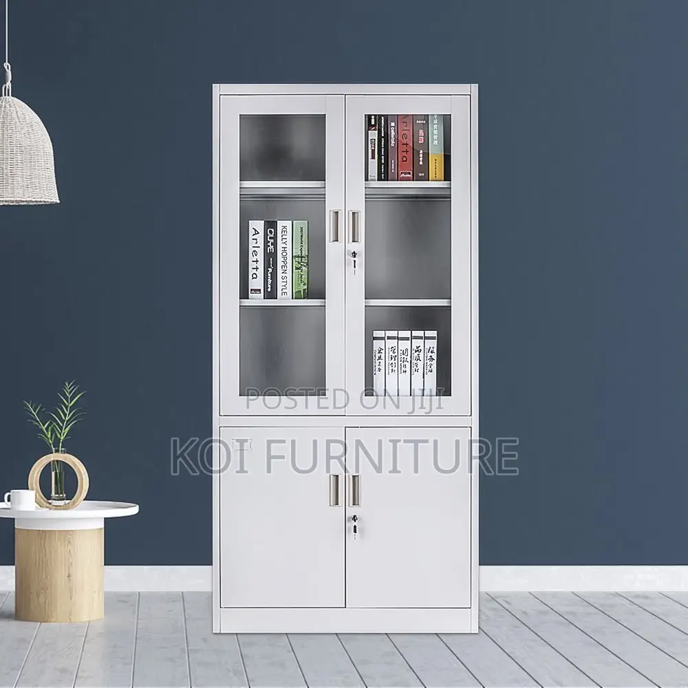 Office Cabinet; Half Glass Office Filing Cabinet
