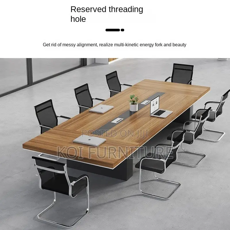 Boardroom Table; 2.4m Executive Meeting Boardroom Table