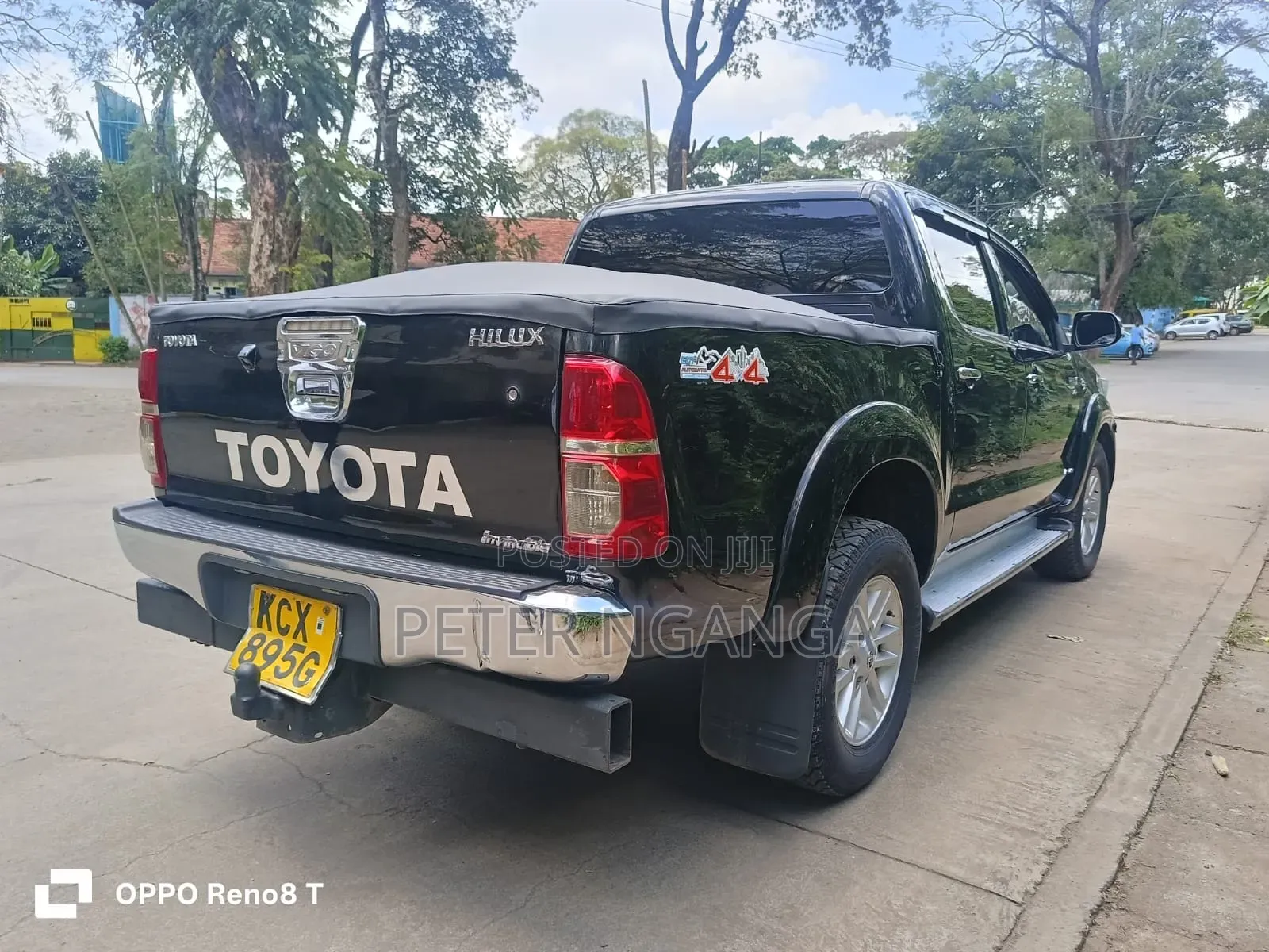 Toyota Hilux 3.0 D-4D 4x4 2012 Matt Black