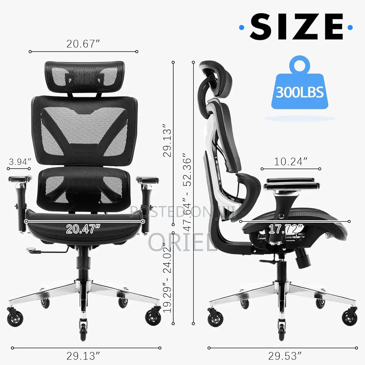 Office Chair : Orthopedic Office Chair With Adjustable Footrest