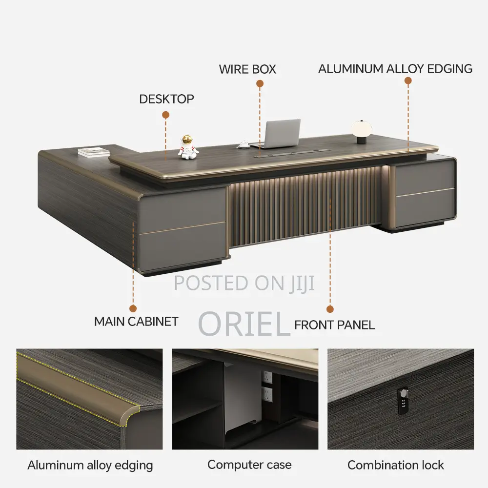 Office Desk : Executive 1.6m Office Managers Desk