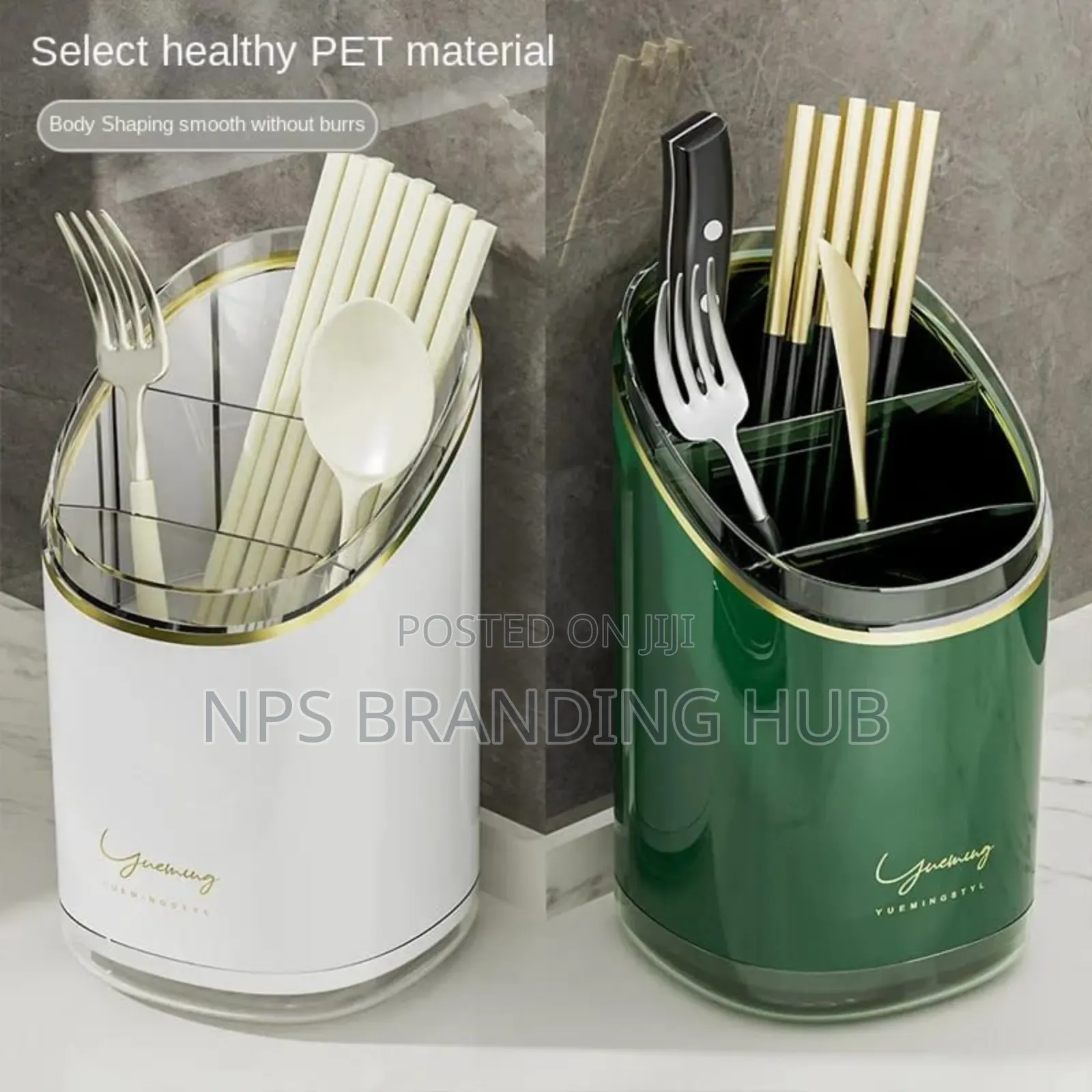 Shining 3 Slot Cutlery Holder Drainer P.O