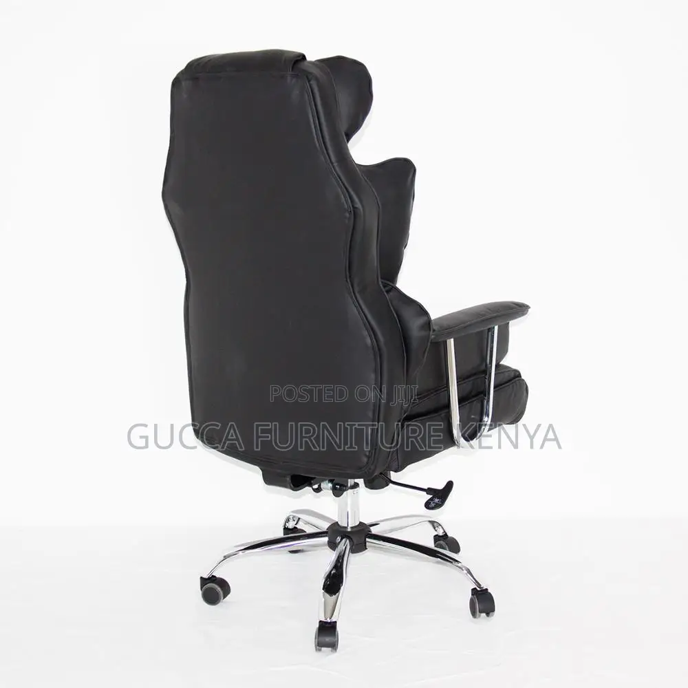 Leather Executive Reclining Computer Chair