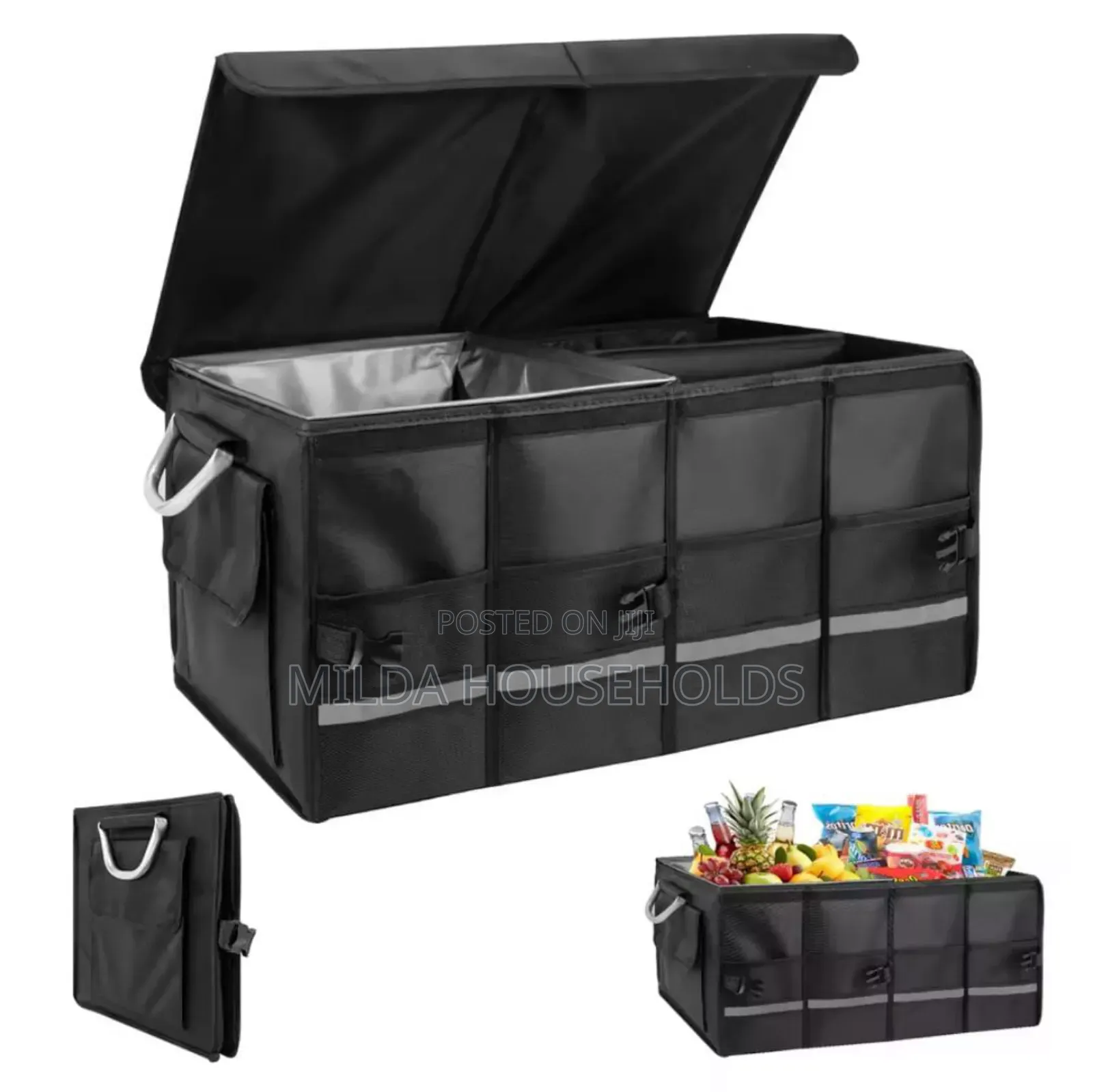 Foldable Premium Car Trunk Boot Organizer.