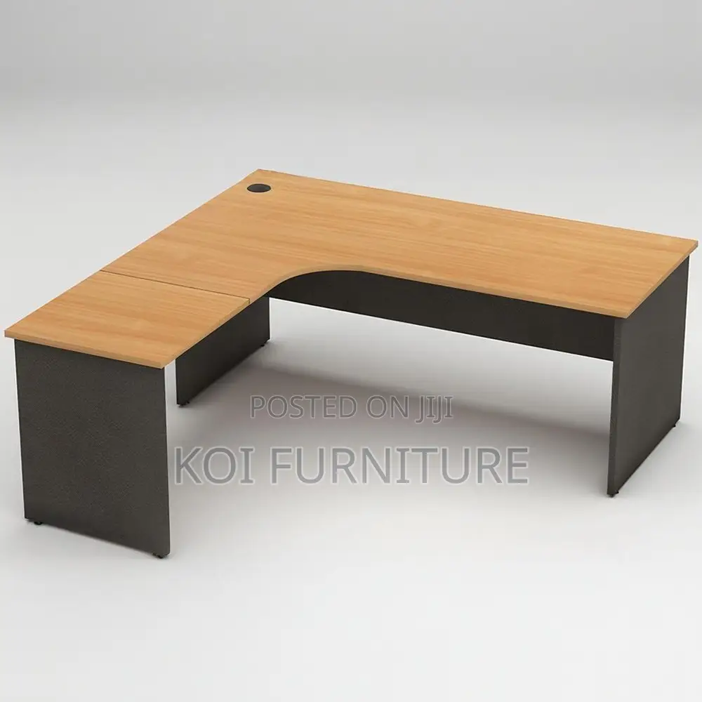 Office Desk; Curved Executive Home Office Desk