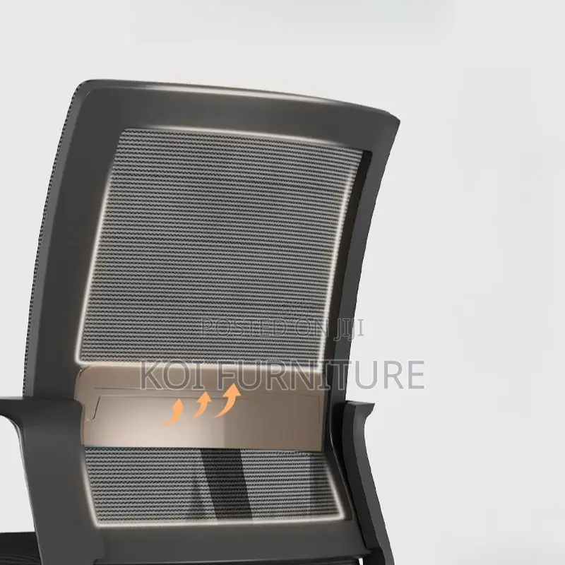 Office Chairs; Mid Backrest Ergonomic Fabric Seat