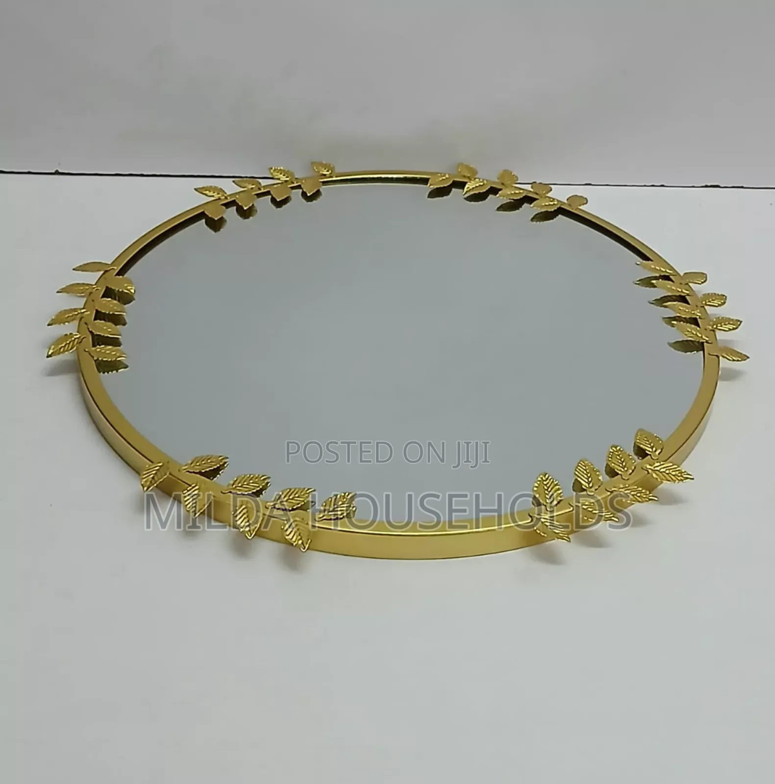 Decorative Round Shaped Mirror Available.