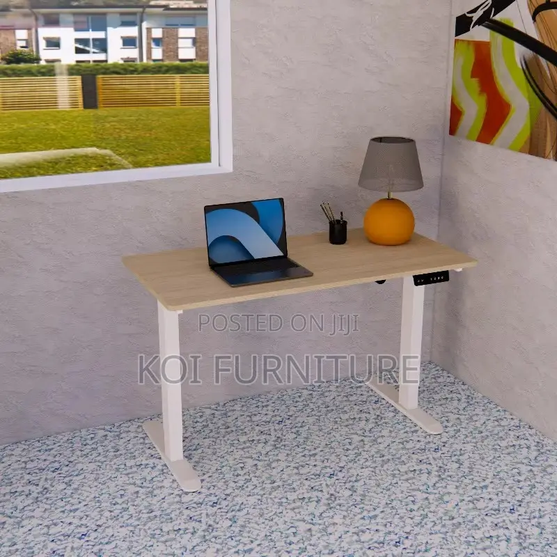Office Table; Height Adjustable Ytr Smart Desk