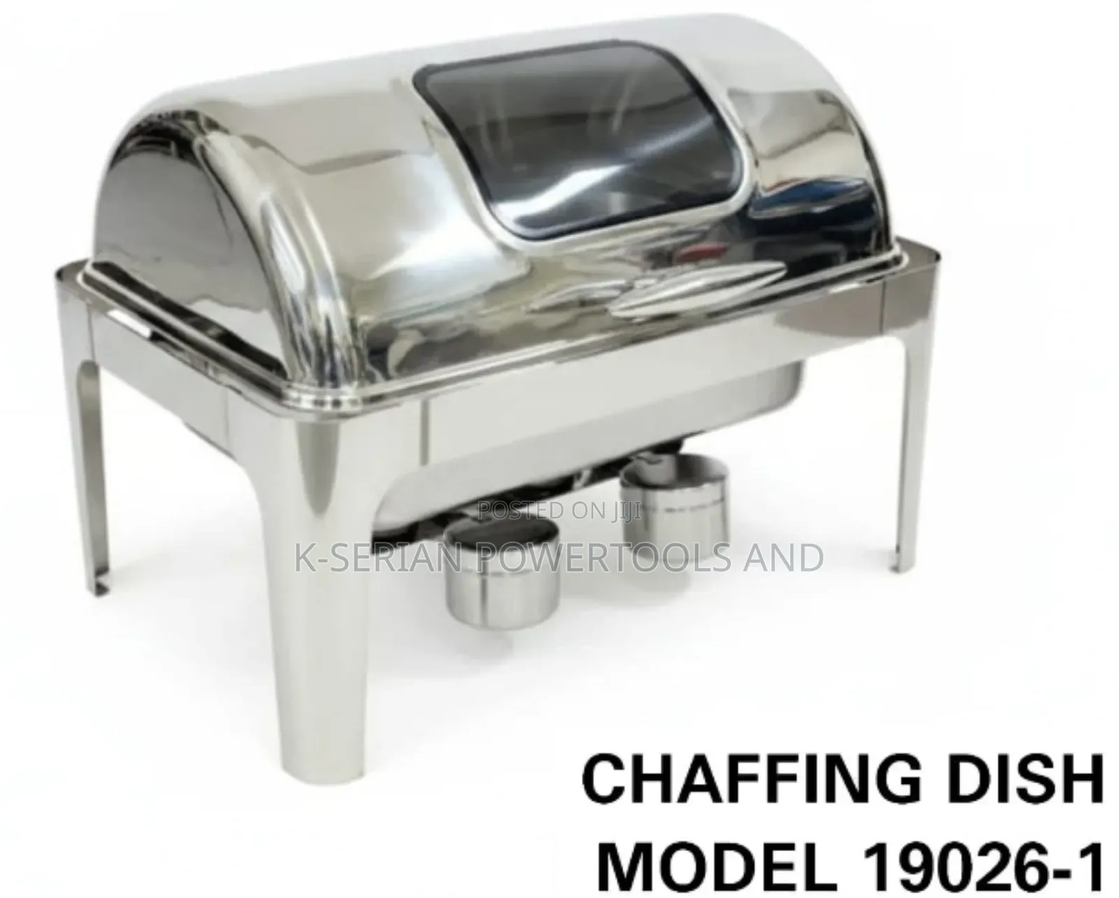 Chaffing Dish Single Folding and Transparent/Transparent Food Warmer