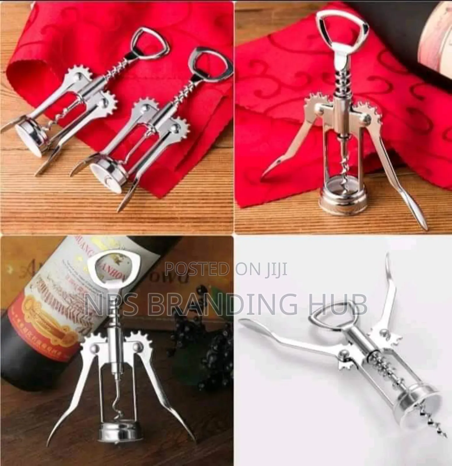 Stainless Steel Corkscrew Wine Opener Zn