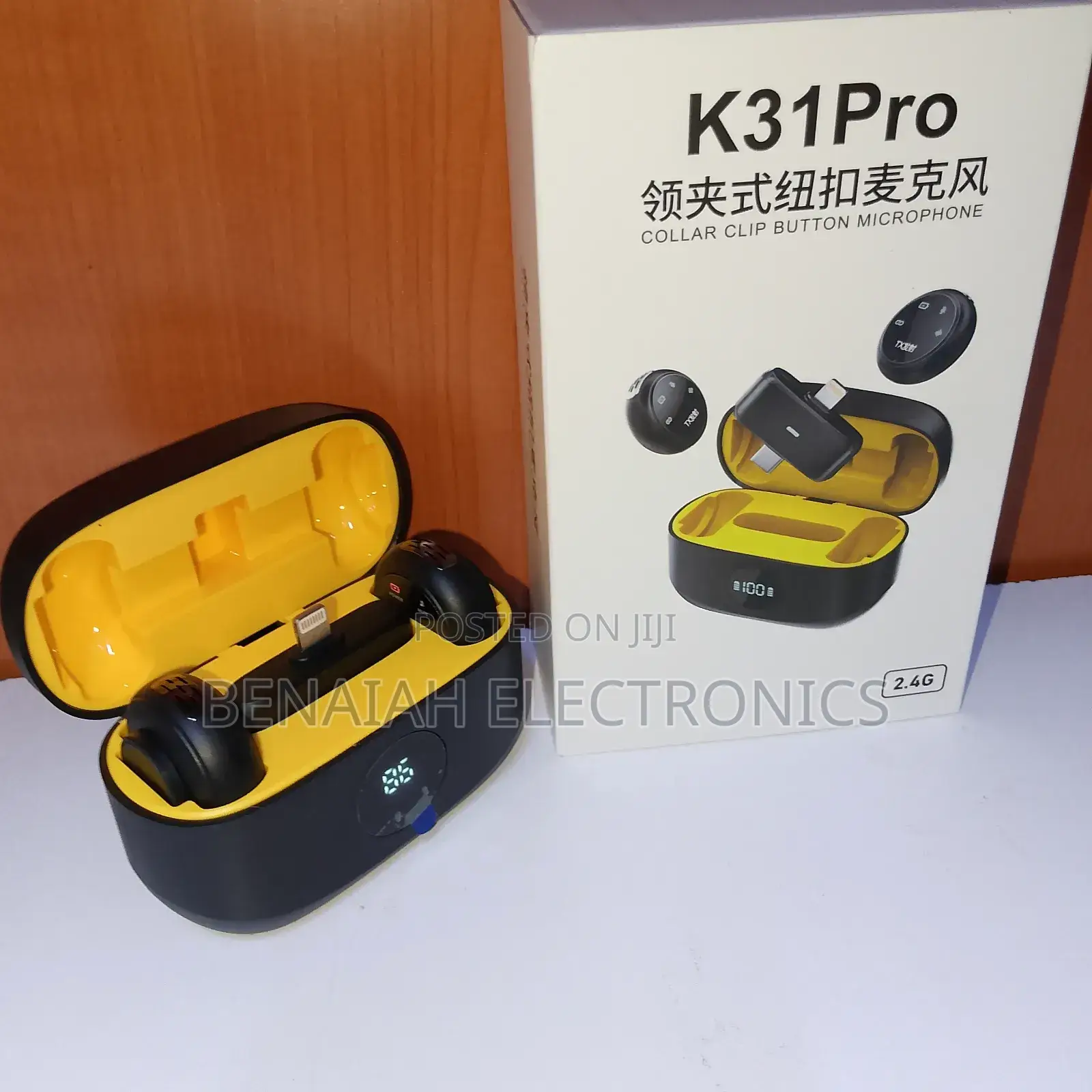 Wireless Collar Clip Microphone