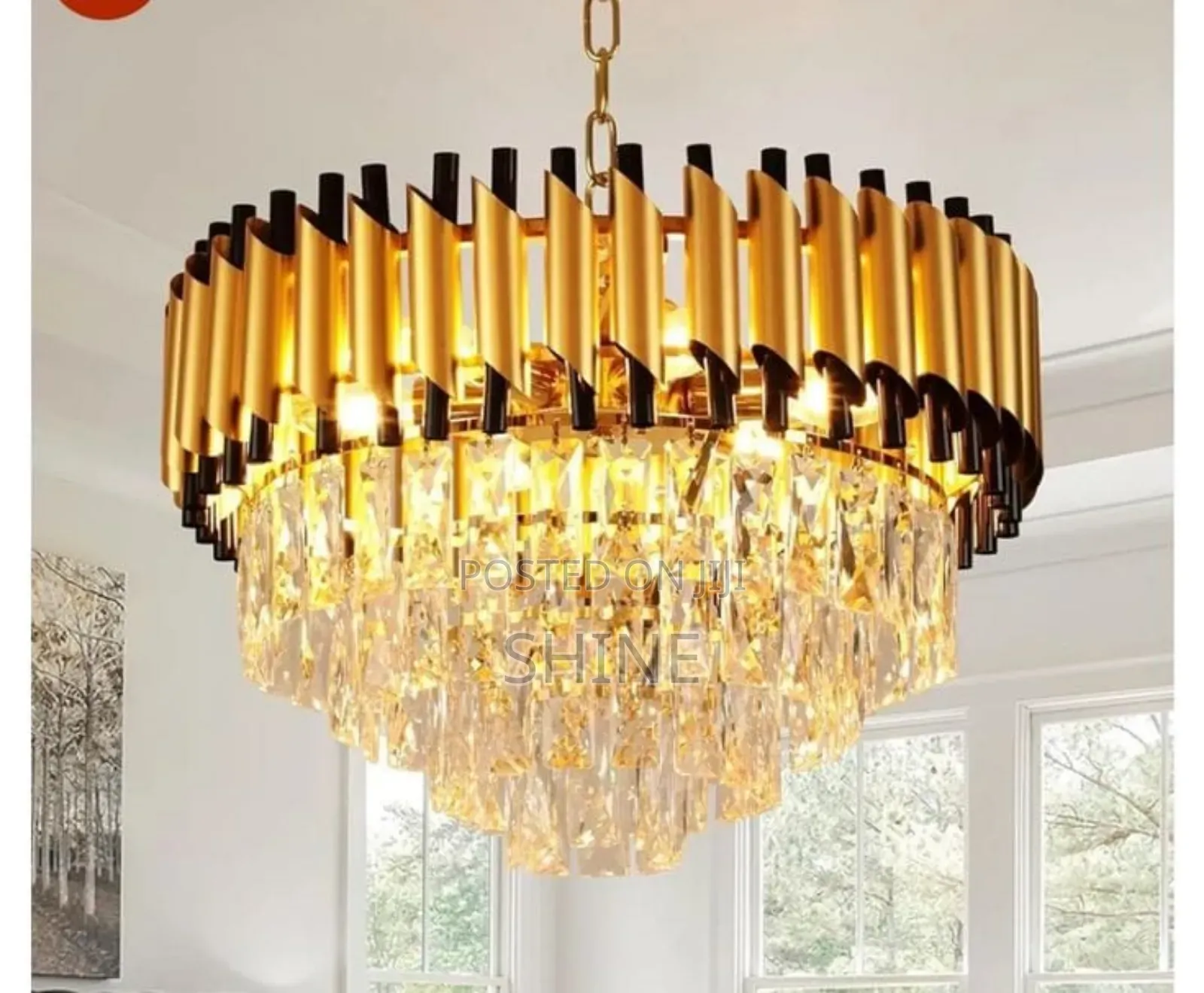 500mm Modern Luxury Crystal Chandelier