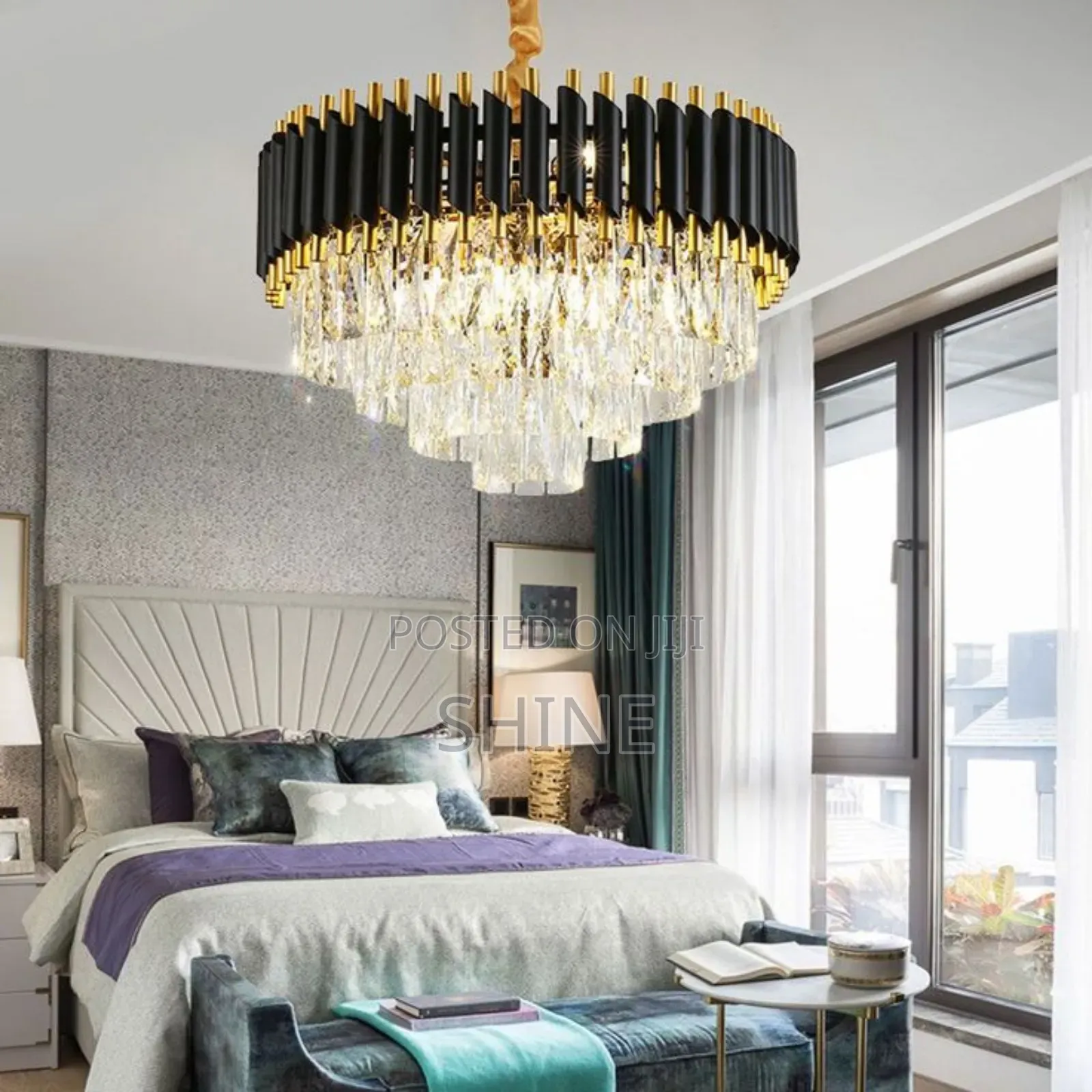 500mm Modern Luxury Crystal Chandelier