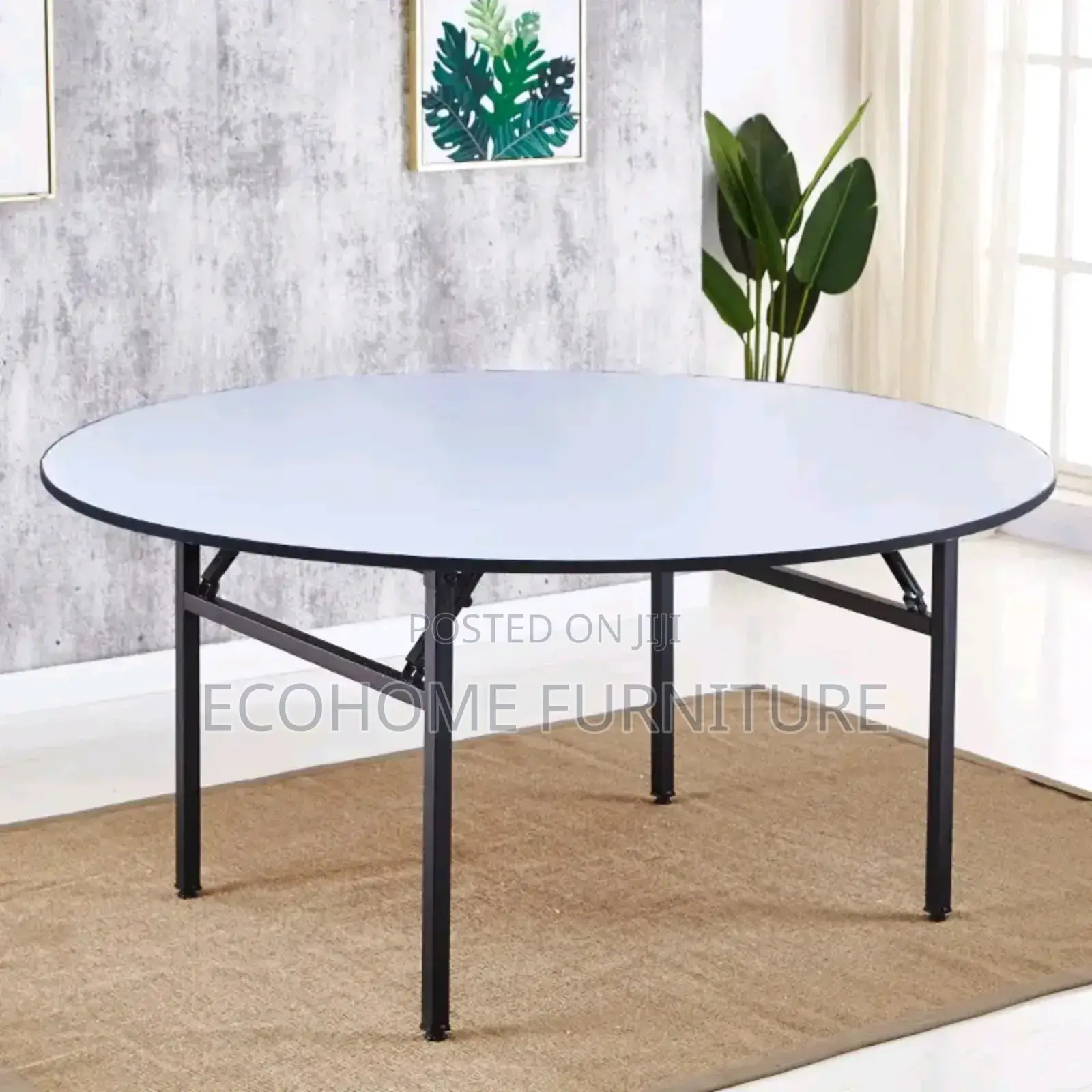 Water Proof Round Conference Table ( Foldable)