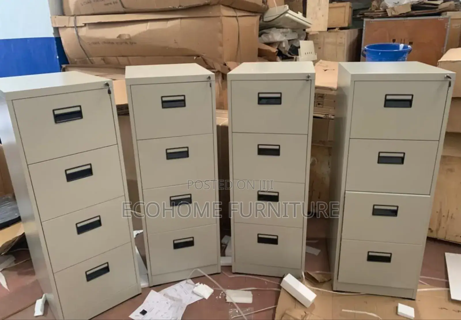 4 Drawers File Cabinet