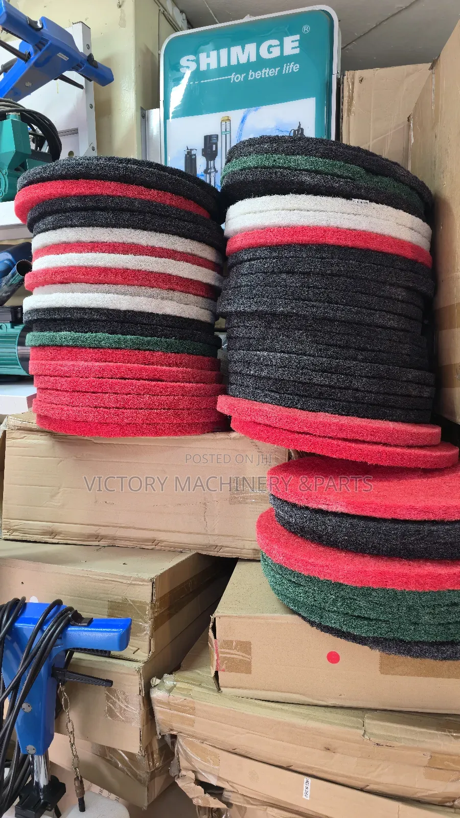 Pads Black, Red,Green,White For Floor Scrubber