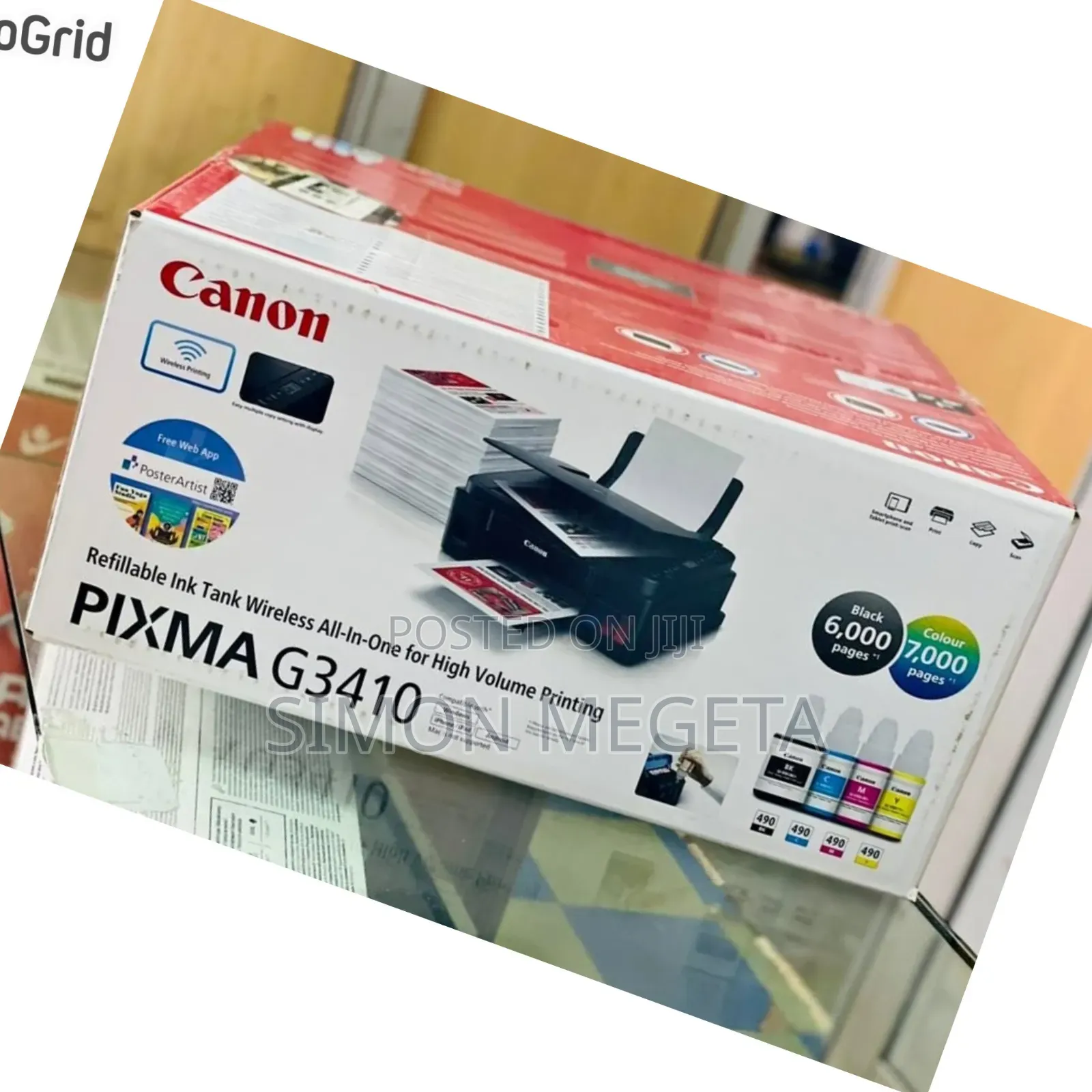 New Canon G3410 Printer Available