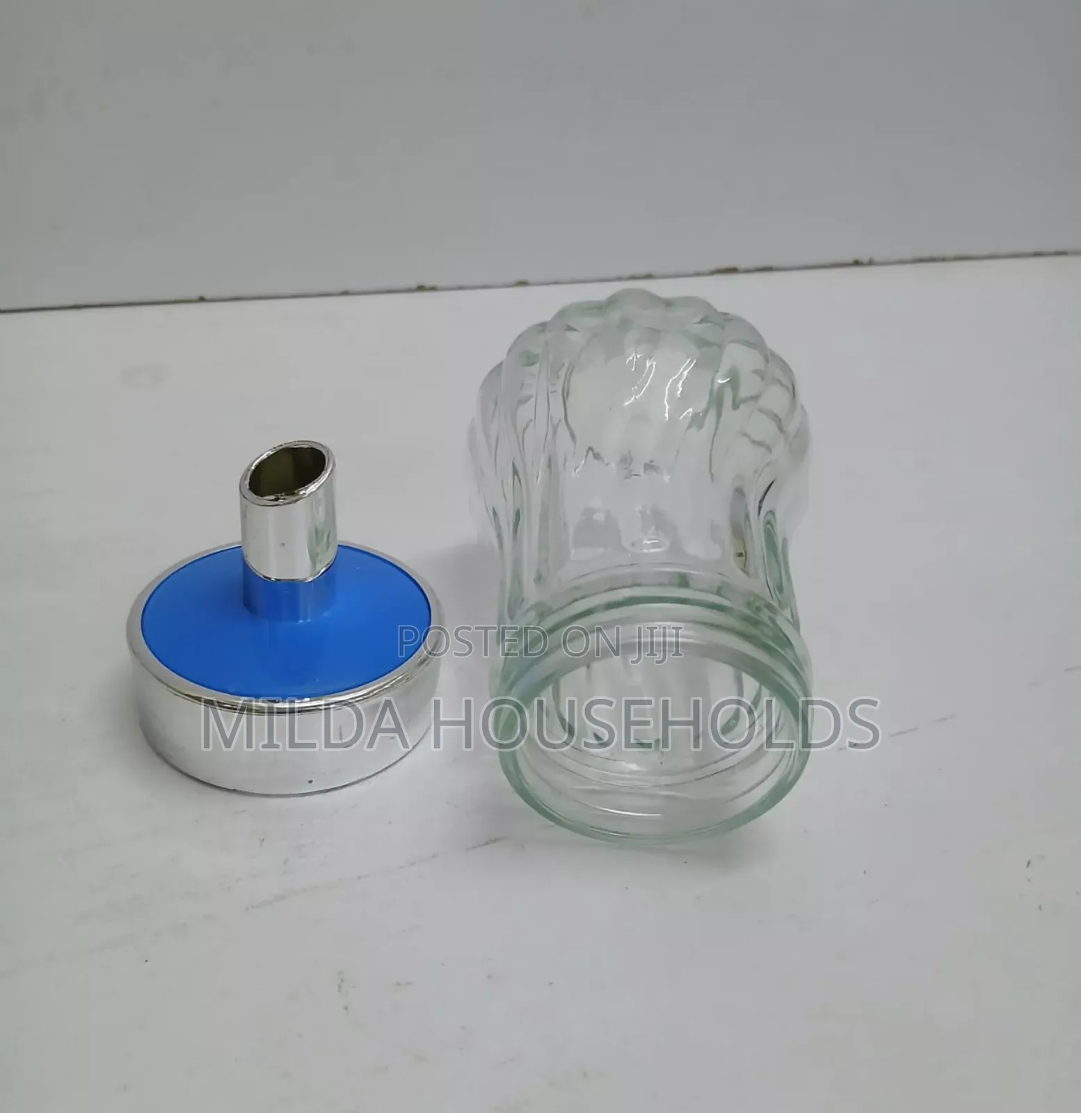 Sugar Candy Jar With Open Lid .